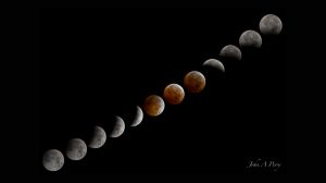 Lunar Eclipse Montage Oct 8,2014